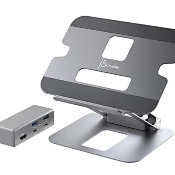 J5 Create Multi-Angle 4K Docking Stand - Picture 1 of 9